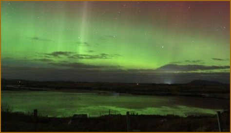 Northern Lights At Aurora Castillo: A Cosmic Spectacle